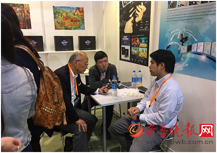 秀宝软件在香港玩具展现场